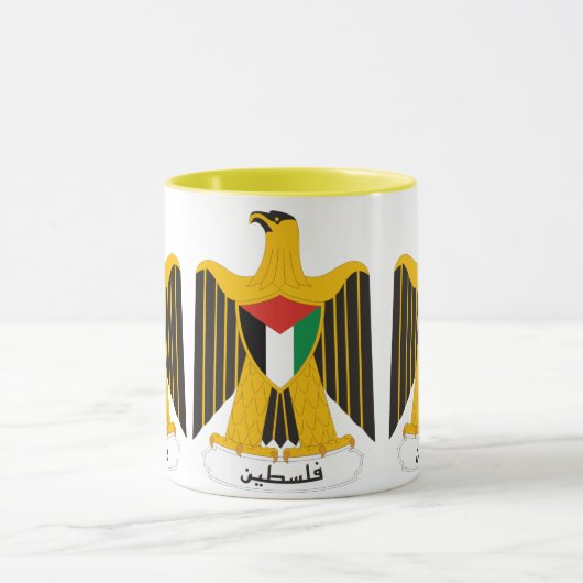  tasse Emblème de la Palestine マグカップ (中央)