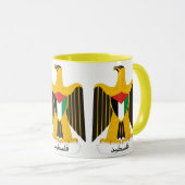  tasse Emblème de la Palestine マグカップ (正面右)