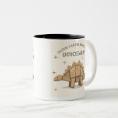 Tasse Enfant avec Adorable Dessin de Dinosaure ツートーンマグカップ (正面右)