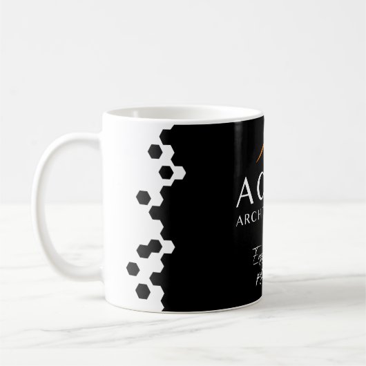 Tasse Engagé dans vos projets de vie コーヒーマグカップ (左)