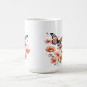 Tasse Évasion Papillons コーヒーマグカップ (中央)