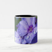 tasse fleur violet ツートーンマグカップ (中央)