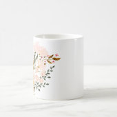 Tasse fleurs  コーヒーマグカップ (中央)