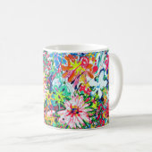 Tasse flowers by Natalia Kuruch コーヒーマグカップ (正面右)