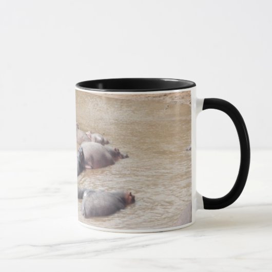 Tasse "Flußpferde-Hippos" マグカップ (右)