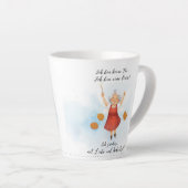 Tasse für Oma - Food Collection カフェラテマグ (右アングル)