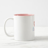 Tasse Get lucky mit Stern ツートーンマグカップ (左)