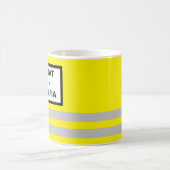 Tasse Gilet Jaune Etat = Mafia コーヒーマグカップ (中央)