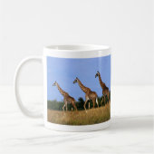 Tasse Giraffen Gruppe コーヒーマグカップ (左)