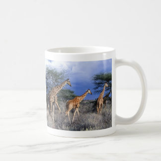 Tasse Giraffen Gruppe コーヒーマグカップ