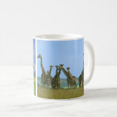 Tasse Giraffen Herde コーヒーマグカップ (正面右)