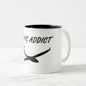 Tasse Gliding Addict ツートーンマグカップ (正面右)