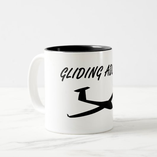 Tasse Gliding Addict ツートーンマグカップ (正面左)