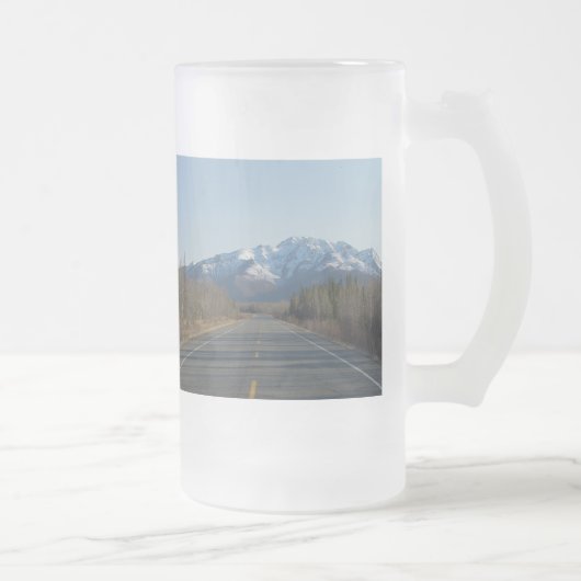Tasse Highway in Alaska フロストグラスビールジョッキ (右)