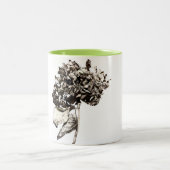 tasse Hortensia ツートーンマグカップ (中央)