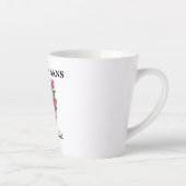 tasse humour "joyeuse sans Valentin" カフェラテマグ (右)
