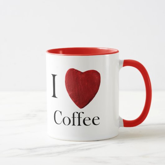 Tasse I love Coffee マグカップ (右)