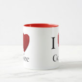 Tasse I love Coffee マグカップ (中央)