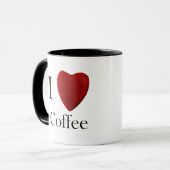 Tasse I love Coffee マグカップ (正面左)