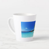 Tasse imprimée bord de mer カフェラテマグ (左アングル)