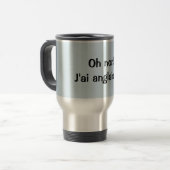 Tasse j'ai anglais トラベルマグ (正面左)