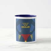 Tasse "Je suis fier de venir de tes couilles" マグカップ (中央)