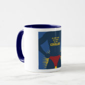 Tasse "Je suis fier de venir de tes couilles" マグカップ (正面左)