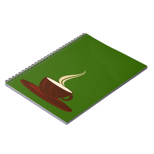 Tasse Kaffee cup coffee ノートブック (左側)