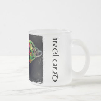 Tasse, keltischer Knoten, Irland, bunt フロストグラスマグカップ