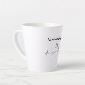 Tasse la pause s'impose カフェラテマグ (左アングル)