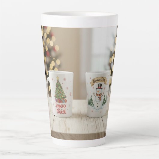 Tasse latte カフェラテマグ (正面)