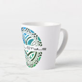 Tasse latte Cagou-Style カフェラテマグ (右アングル)