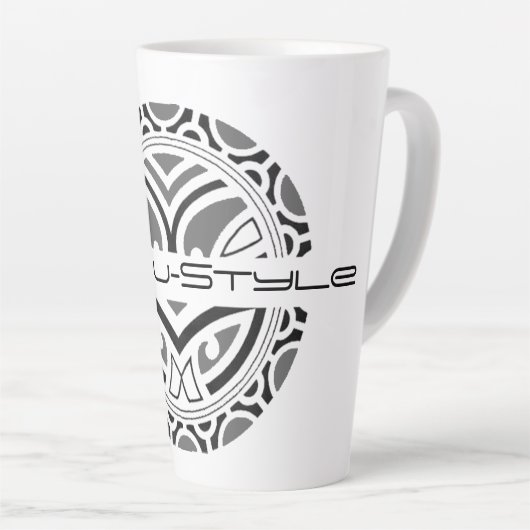 Tasse latte Cagou-Style カフェラテマグ (右アングル)