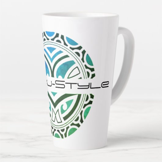 Tasse latte Cagou-Style カフェラテマグ (右アングル)