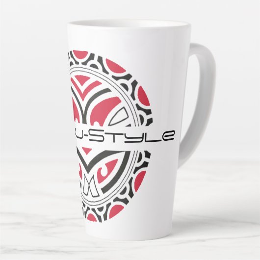 Tasse latte Cagou-Style カフェラテマグ (右アングル)