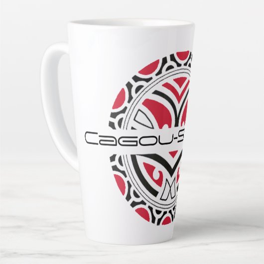 Tasse latte Cagou-Style カフェラテマグ (左アングル)