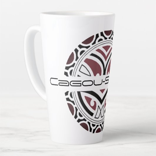 Tasse latte Cagou-Style カフェラテマグ (左アングル)