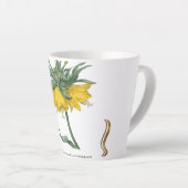 Tasse latte Fritillaria imperialis  カフェラテマグ (右アングル)