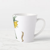 Tasse latte Fritillaria imperialis  カフェラテマグ (右)