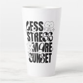 Tasse Latte grande カフェラテマグ (正面)