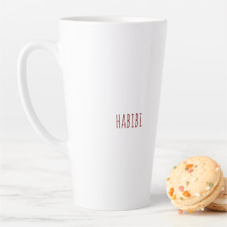 Tasse Latte Habibi カフェラテマグ