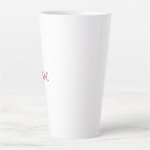 Tasse Latte Habibi カフェラテマグ (正面)