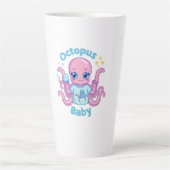 Tasse latte Octopus Baby  カフェラテマグ (正面)