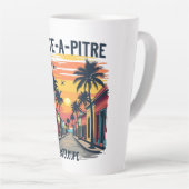 Tasse Latte Pointe-à-Pitre Guadeloupe | Latte Mug カフェラテマグ (右アングル)