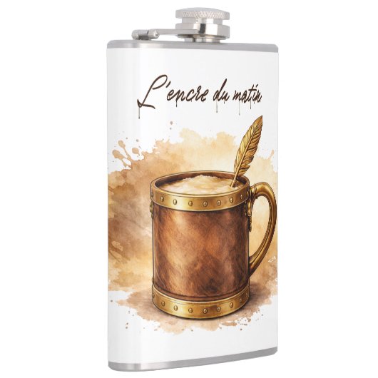 Tasse l'encre du matin フラスク (右)