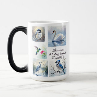 Tasse « Les oiseaux de l’Étang Burbank – Danville  モーフィングマグカップ