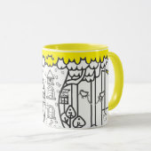 Tasse,l'Harmonie de la Nature dans Chaque Gorgée マグカップ (正面右)