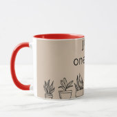 Tasse Life begins in the garden マグカップ (左)