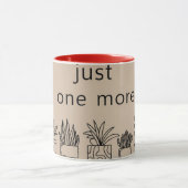 Tasse Life begins in the garden マグカップ (中央)