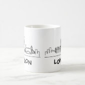 Tasse Londres コーヒーマグカップ (中央)